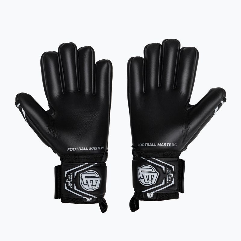 Guanti da portiere per bambini Football Masters Symbio NC nero 2