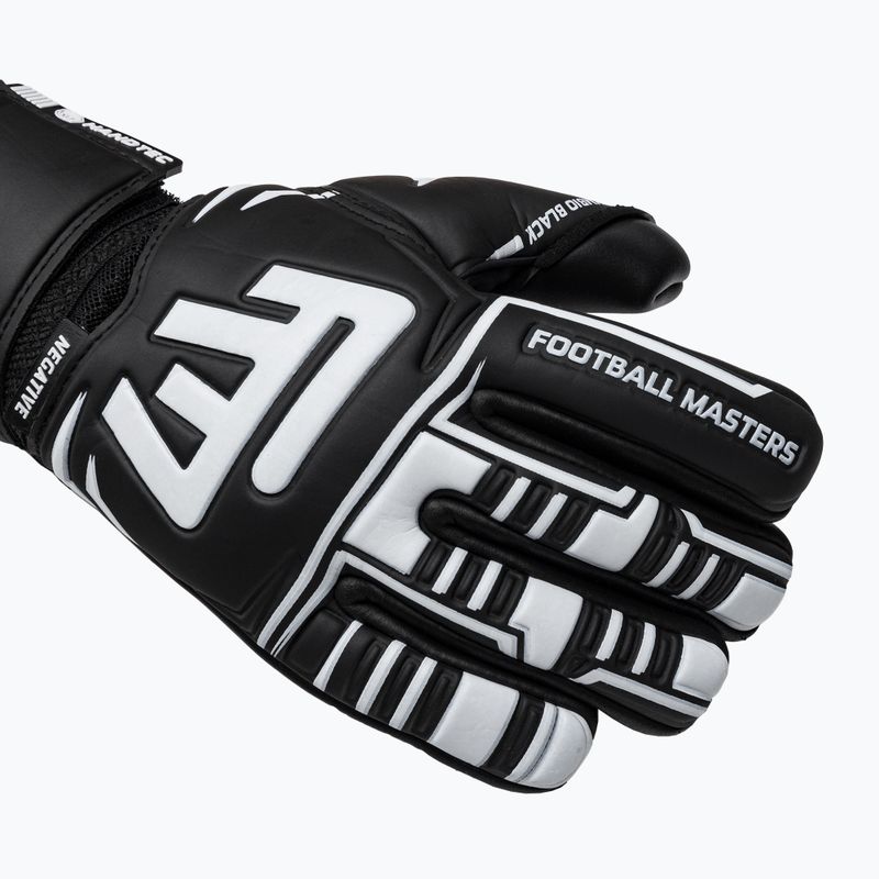 Guanti da portiere per bambini Football Masters Symbio NC nero 3