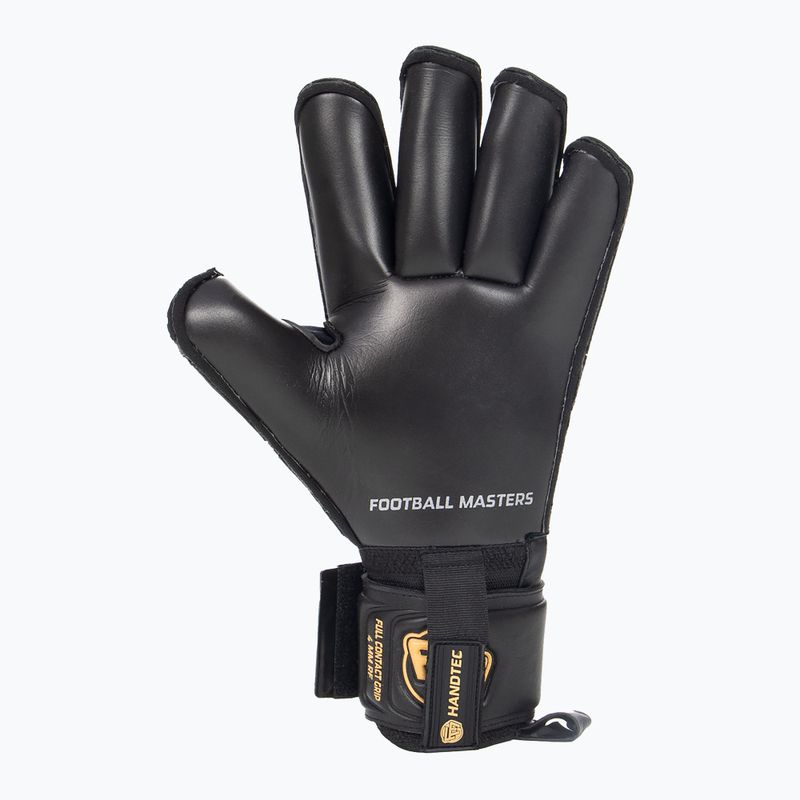 Guanti da portiere Football Masters Full Contact RF v4.0 nero/oro 6
