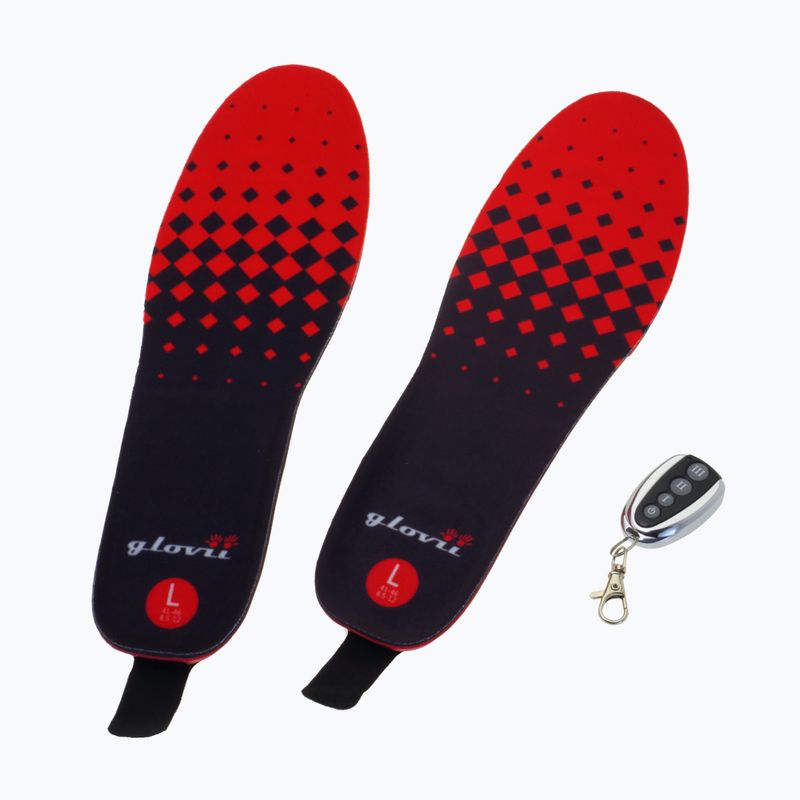 Glovia GW2 inserti riscaldati per scarponi da sci con telecomando nero 4
