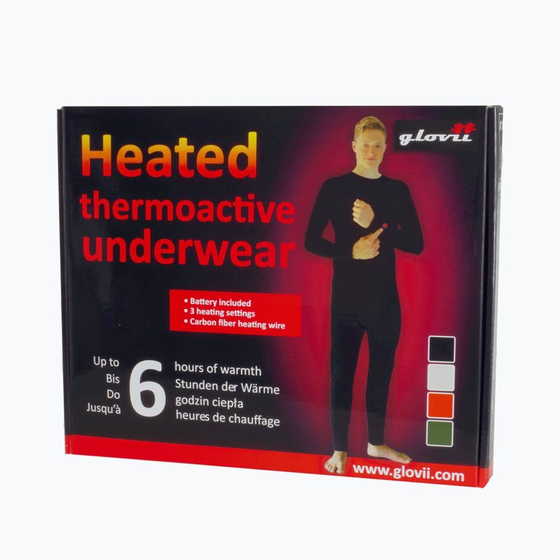 Felpa riscaldata Glovii GJ1 nero 9