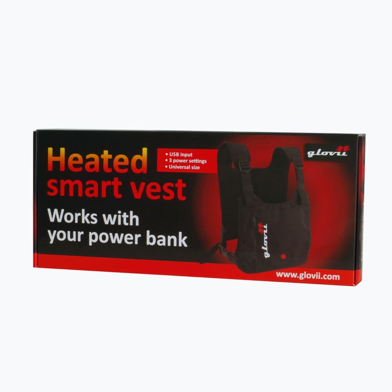 Glovii GV1 gilet riscaldato nero 8