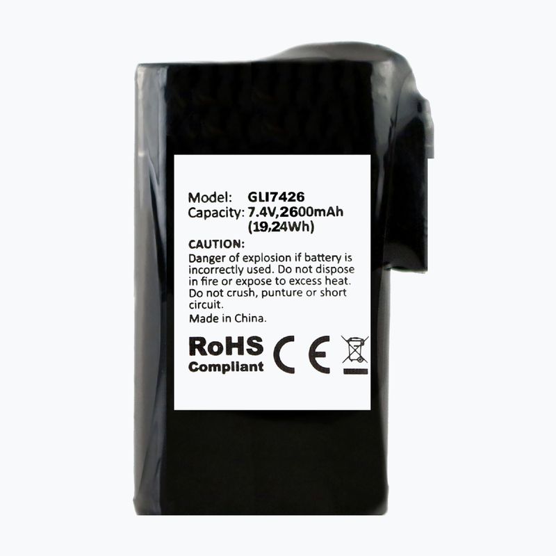 Batteria per felpa e pantaloni riscaldati Glovia GLI7426 rosso 3