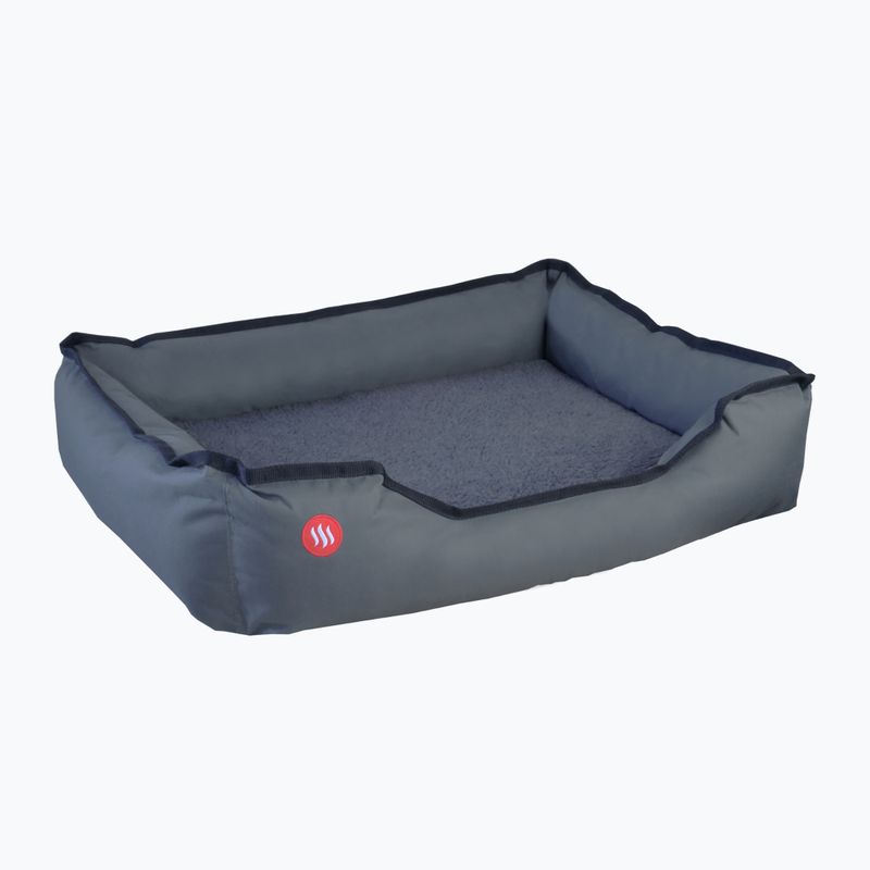 Glovii GPETB letto riscaldato grigio per animali domestici