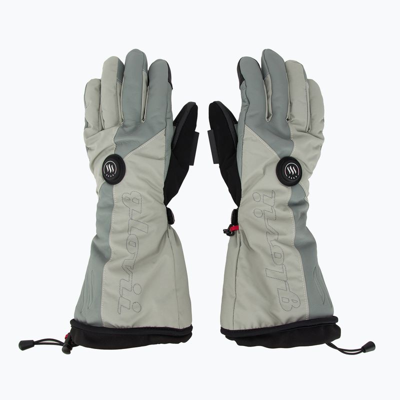 Guanti da sci riscaldati Glovii GS8 grigio