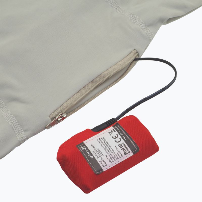 Glovii GJ1G felpa riscaldata grigia 5