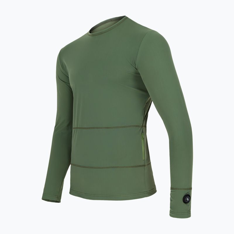 Felpa riscaldata verde Glovii GJ1C 5