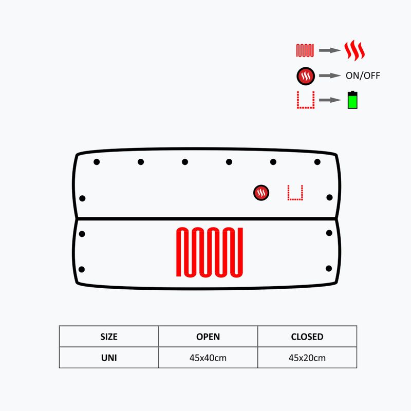 Manicotto riscaldato con funzione 4-in-1 Glovii GF41 nero 10