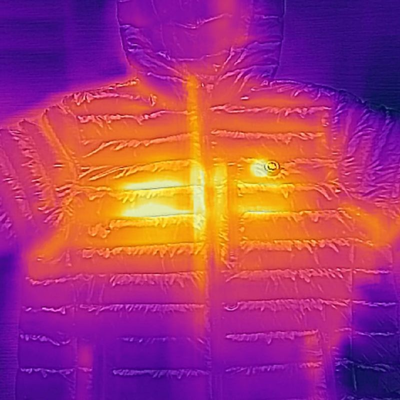 Glovii GTMB giacca riscaldata da uomo nero 11