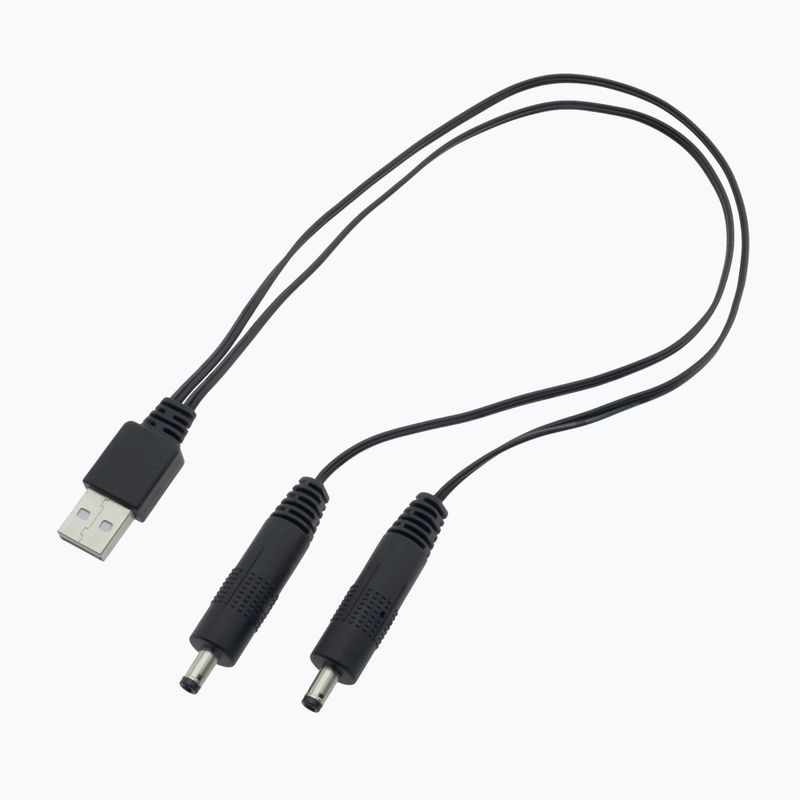 Cavo di ricarica USB per guanti, pantofole e cappucci riscaldati Glovia GE33C nero