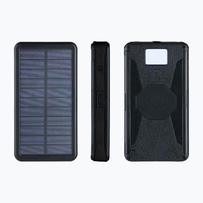 PowerNeed, accumulatore di energia solare da 20000 mAh, nero 3