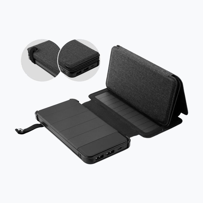 PowerNeed powerbank solare 8000mAh nero 9
