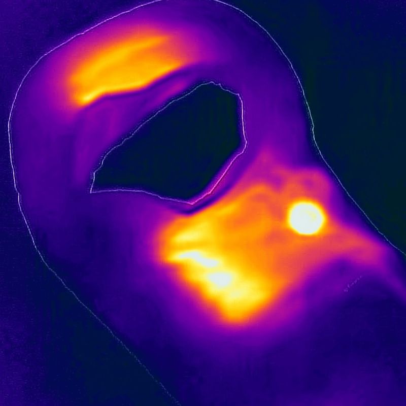 Glovii GA2M scaldacollo nero 11