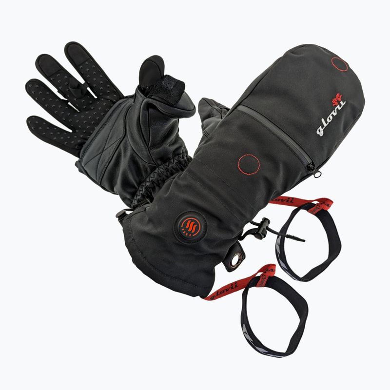 Guanti riscaldati isolati 2 in 1 Glovia GS21 nero 3