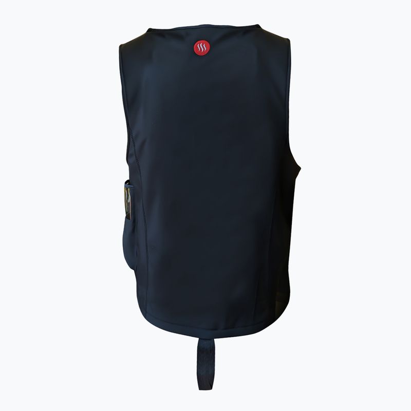 Glovii GMV1 gilet riscaldato in neoprene nero 2