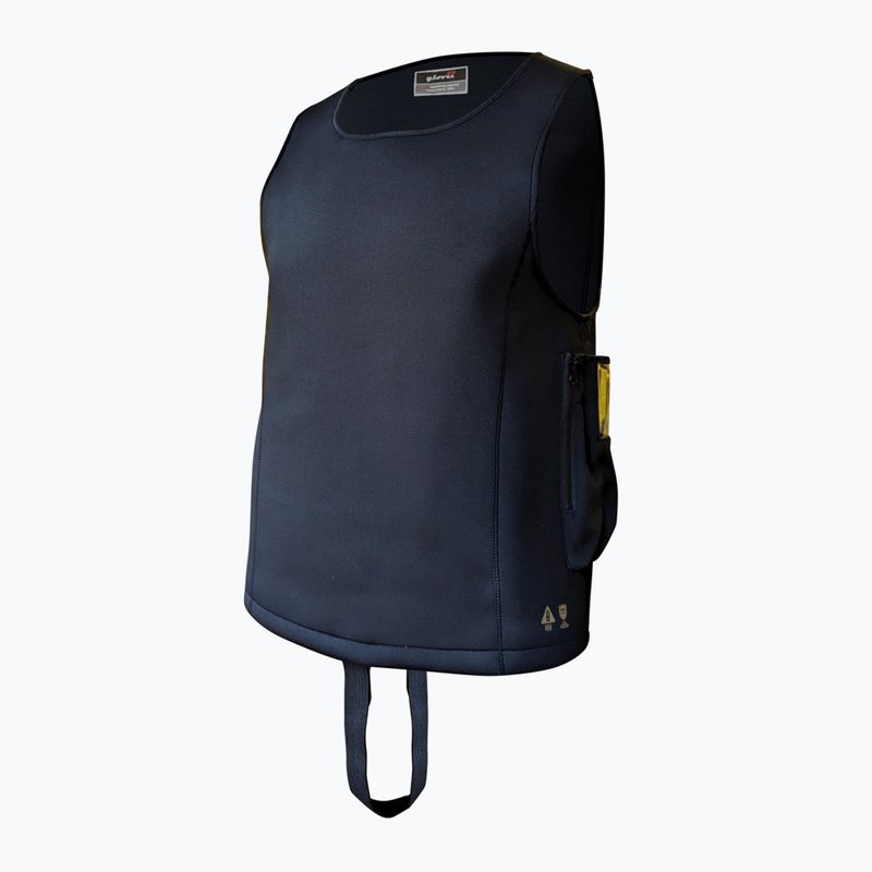 Glovii GMV1 gilet riscaldato in neoprene nero 4
