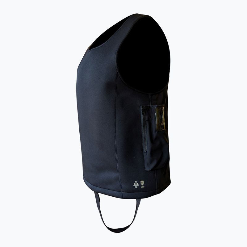 Glovii GMV1 gilet riscaldato in neoprene nero 5