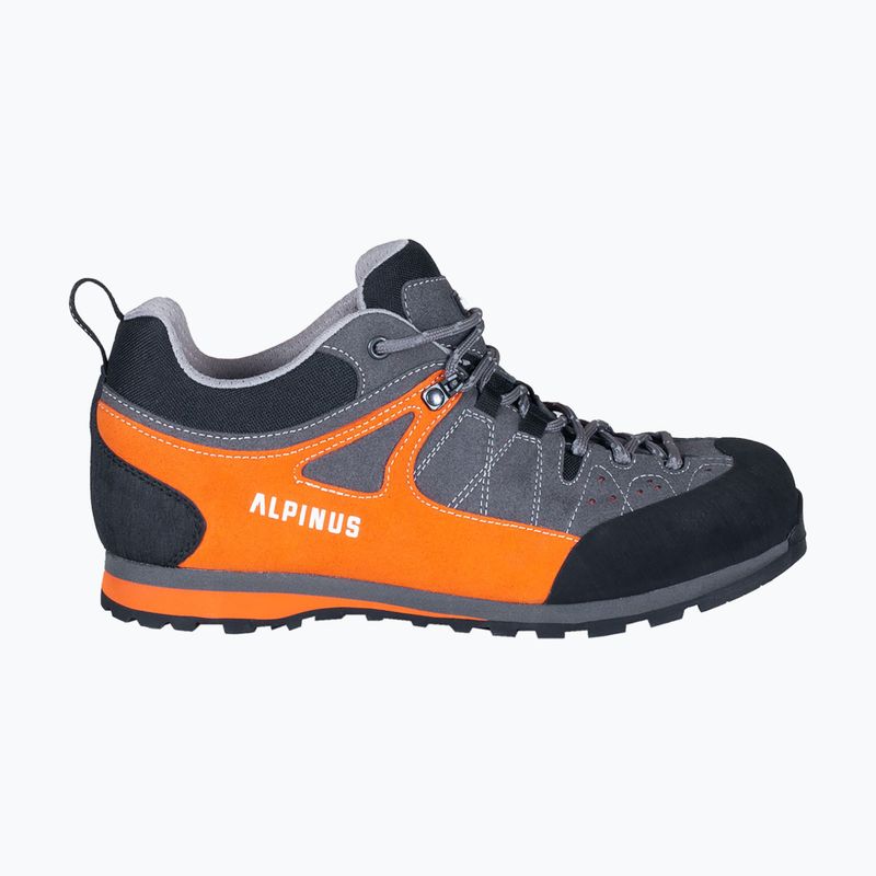 Scarpa da avvicinamento Alpinus The Ridge Low Pro da uomo antracite/arancio 8