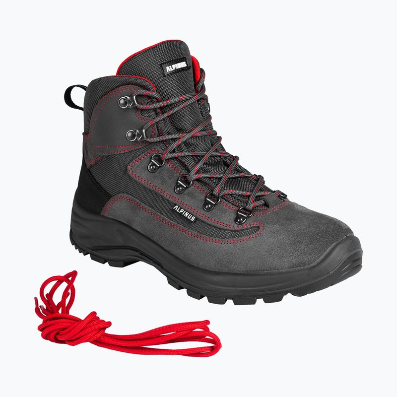 Scarponi da trekking Alpinus Brahmatal High Active grafite/rosso 10