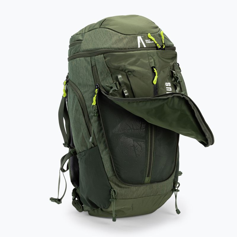 Alpinus Otway 40 l zaino da trekking verde oliva 9