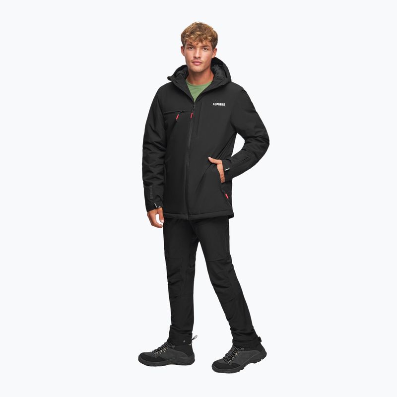 Giacca da sci da uomo Alpinus Causses black 2