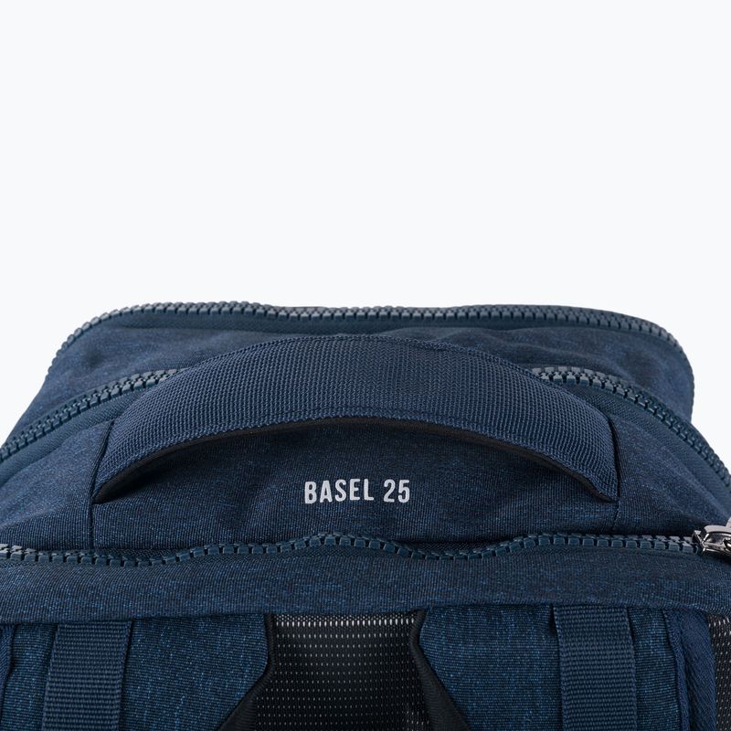 Alpinus Basel 25 l zaino da città blu navy 7