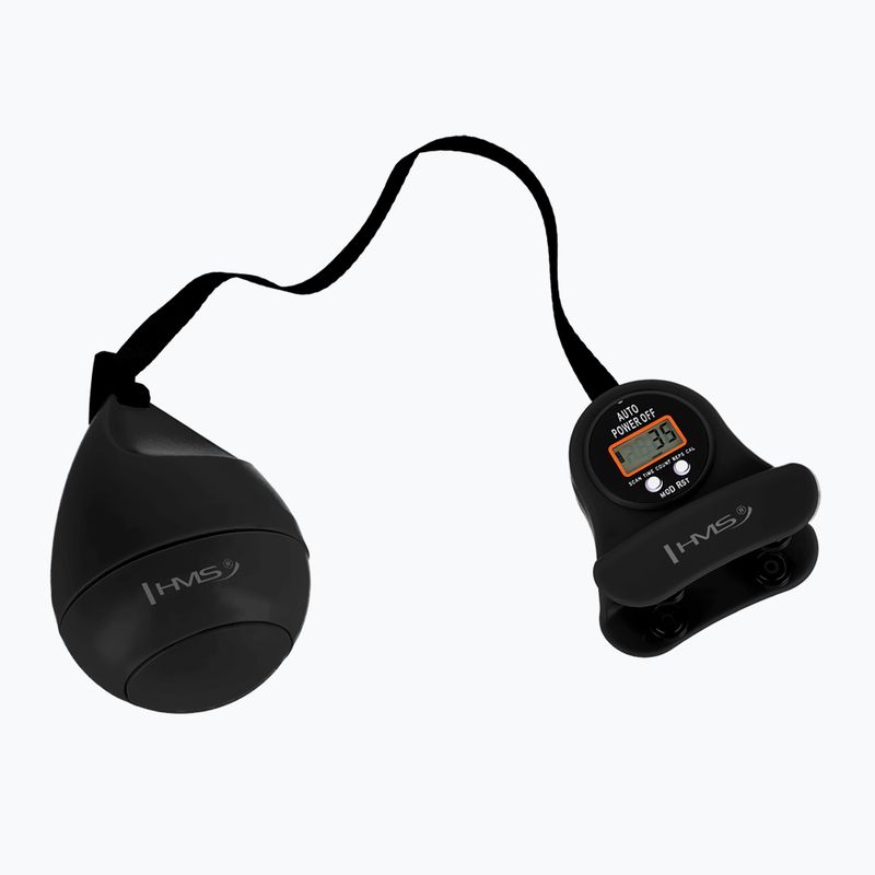 Hula hop con peso e contatore HMS HHM13 nero/oro 8