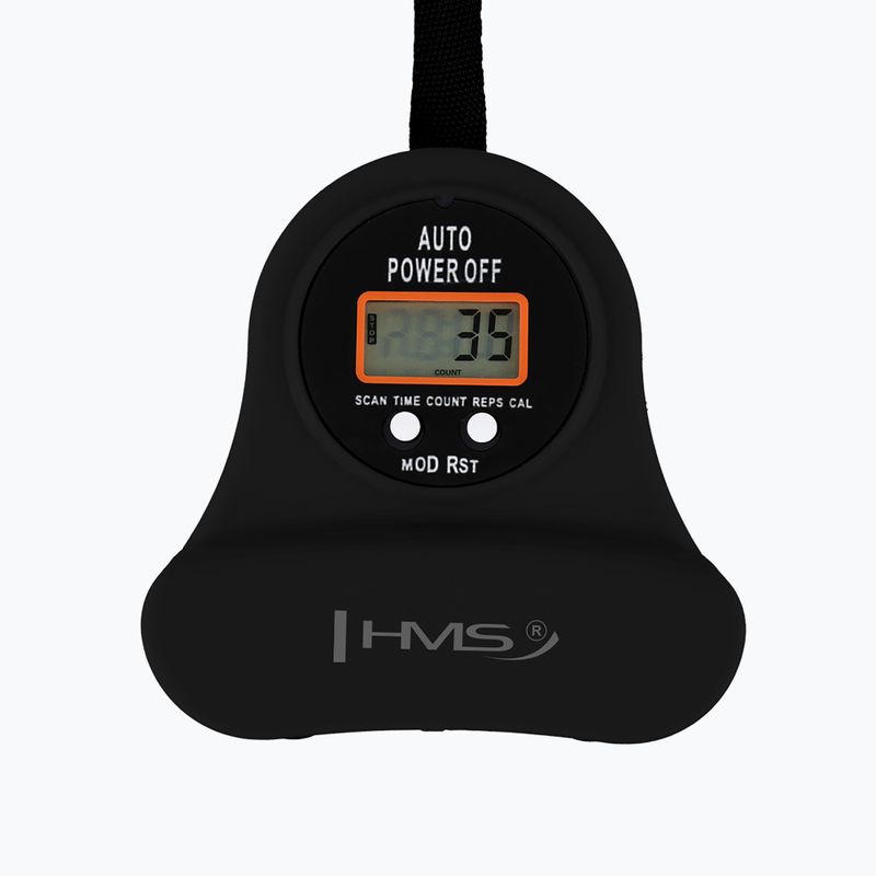 Hula hop con peso e contatore HMS HHM13 nero/oro 9