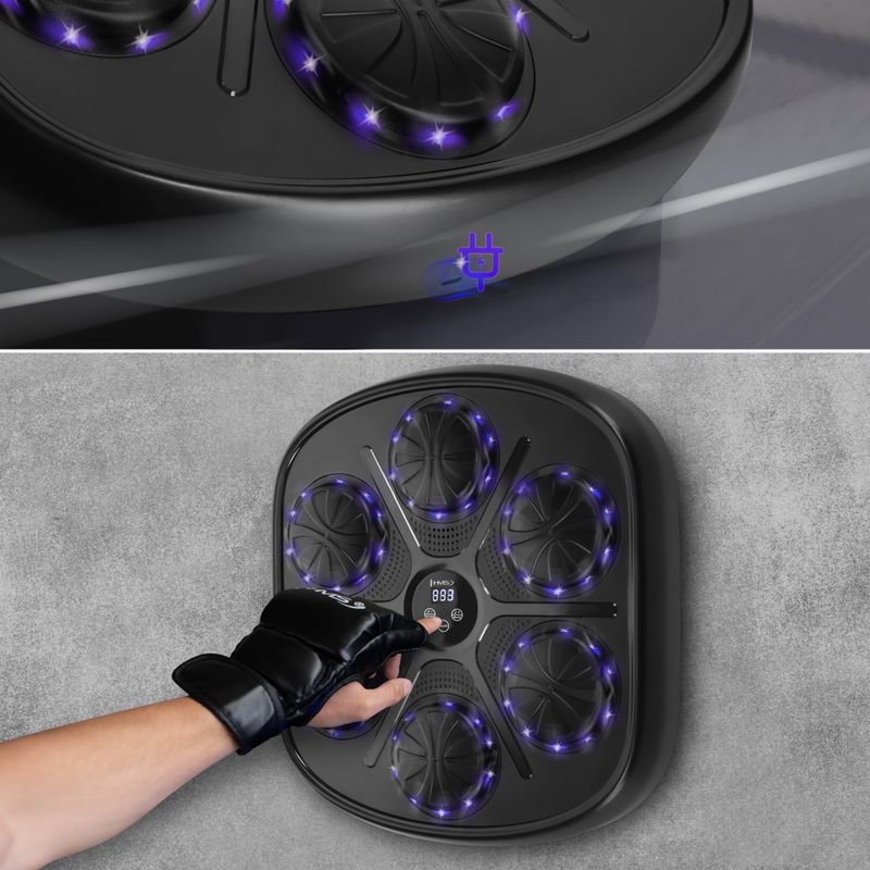 Disco di allenamento elettronico + guanti HMS TB03 nero 9