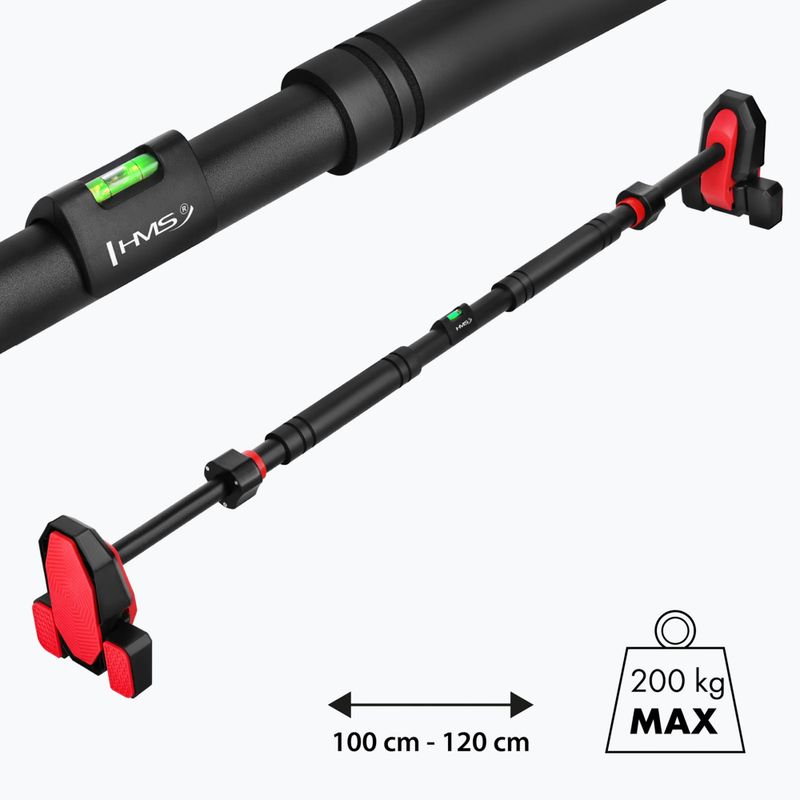 Barra per trazioni HMS DD301 black/red 6