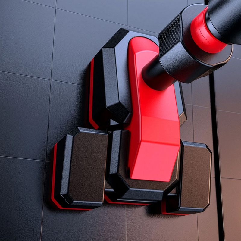 Barra per trazioni HMS DD301 black/red 7