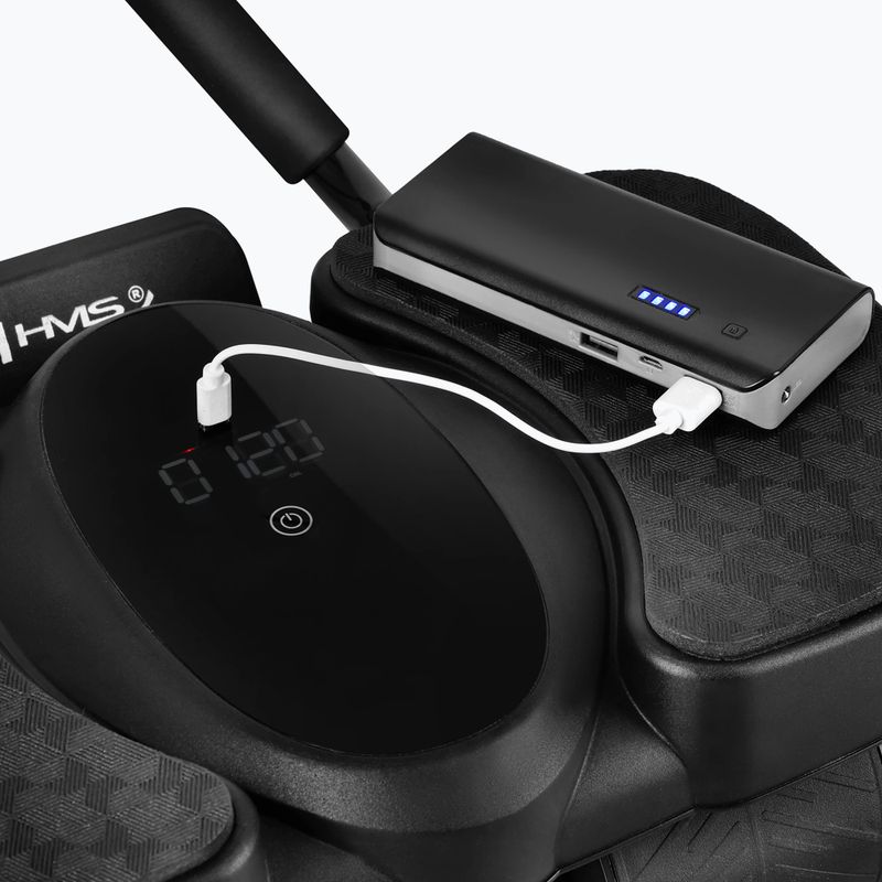 Ruota automatica per esercizi addominali con supporto e display HMS KA40 black 7