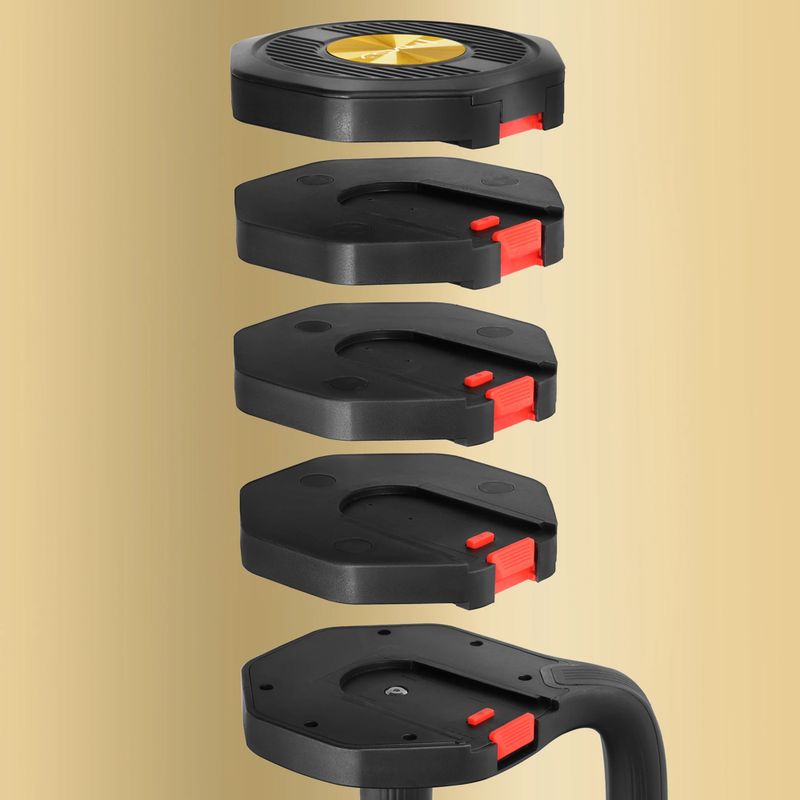 Manubrio regolabile HMS HL05 3w1 11,34 kg kg black/red 7