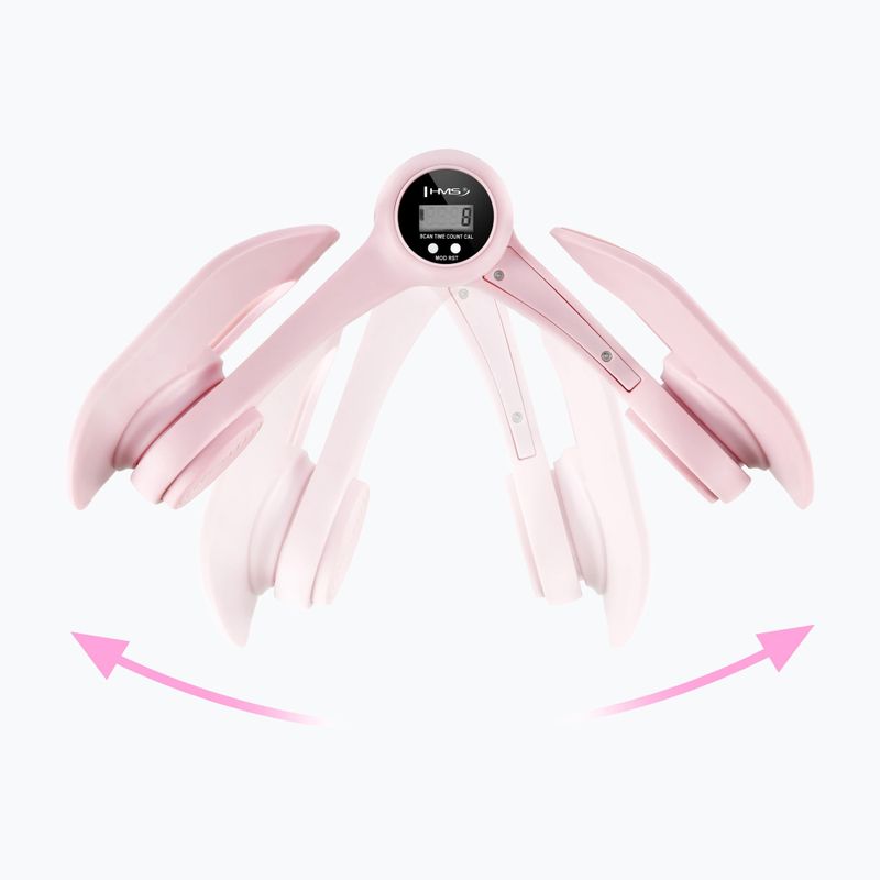 Pinza per esercizi HMS TM02 with counter TPE pink 4