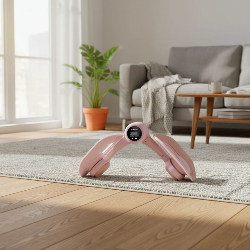 Pinza per esercizi HMS TM02 with counter TPE pink 8