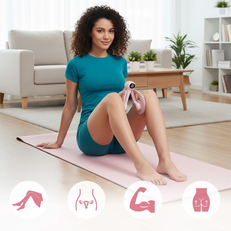 Pinza per esercizi HMS TM02 with counter TPE pink 11