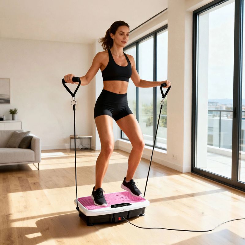 Piattaforma vibrante HMS SVP45 pink 11