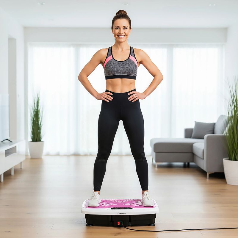 Piattaforma vibrante HMS SVP45 pink 12