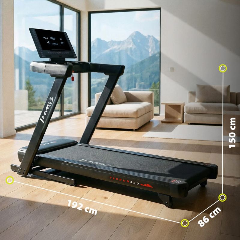 Tapis roulant elettrico HMS Terrun350 black 3