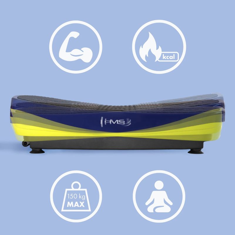 Piattaforma vibrante HMS SVP11 dark blue/lime 4
