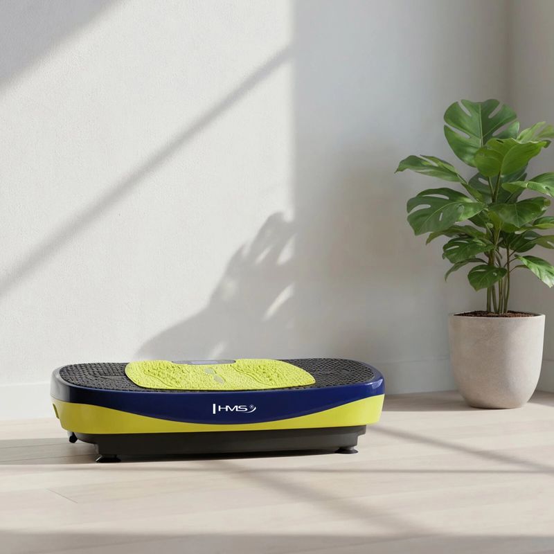 Piattaforma vibrante HMS SVP11 dark blue/lime 8