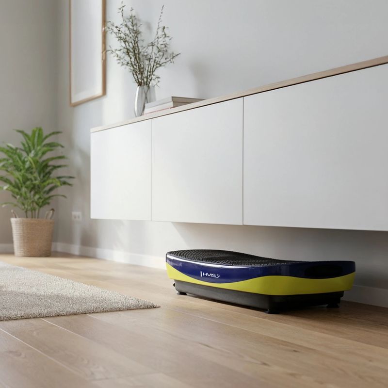 Piattaforma vibrante HMS SVP11 dark blue/lime 9