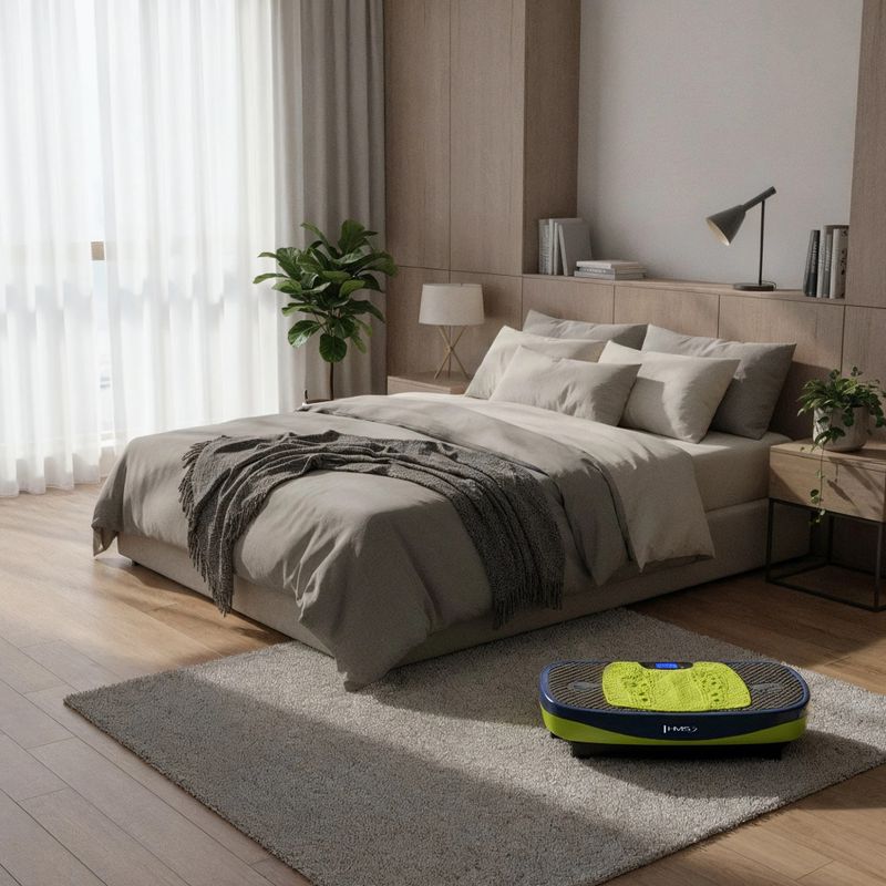 Piattaforma vibrante HMS SVP11 dark blue/lime 10
