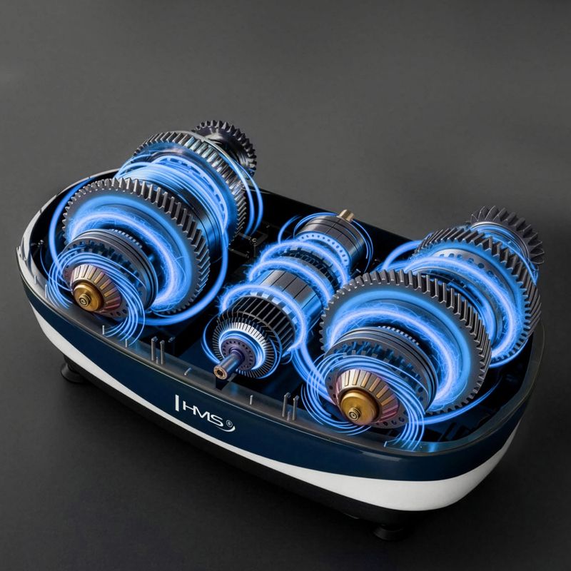 Piattaforma vibrante HMS SVP13 navy blue 8