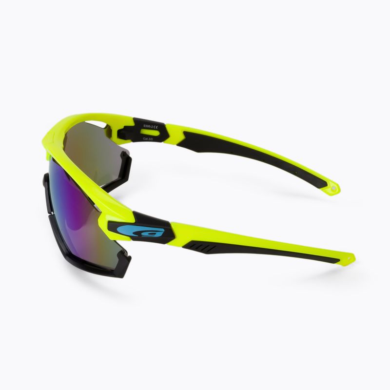 Occhiali da sole GOG Viper giallo neon/nero/bianco-blu policromatico 4