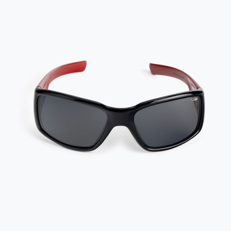 Occhiali da sole per bambini GOG Jungle nero/rosso/fumo 3