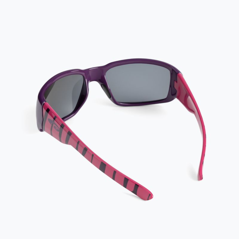 Occhiali da sole per bambini GOG Jungle viola/rosa/fumo 2
