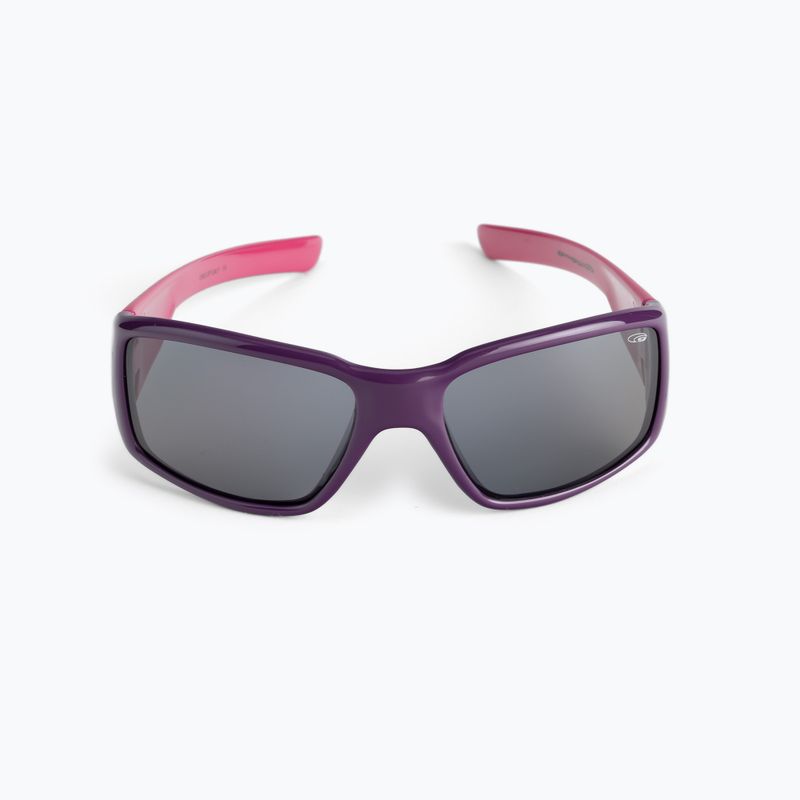 Occhiali da sole per bambini GOG Jungle viola/rosa/fumo 3
