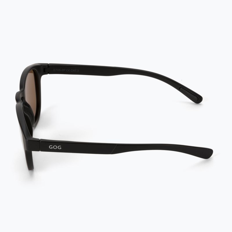 Occhiali da sole GOG Hermosa nero opaco/oro/specchio d'oro 4