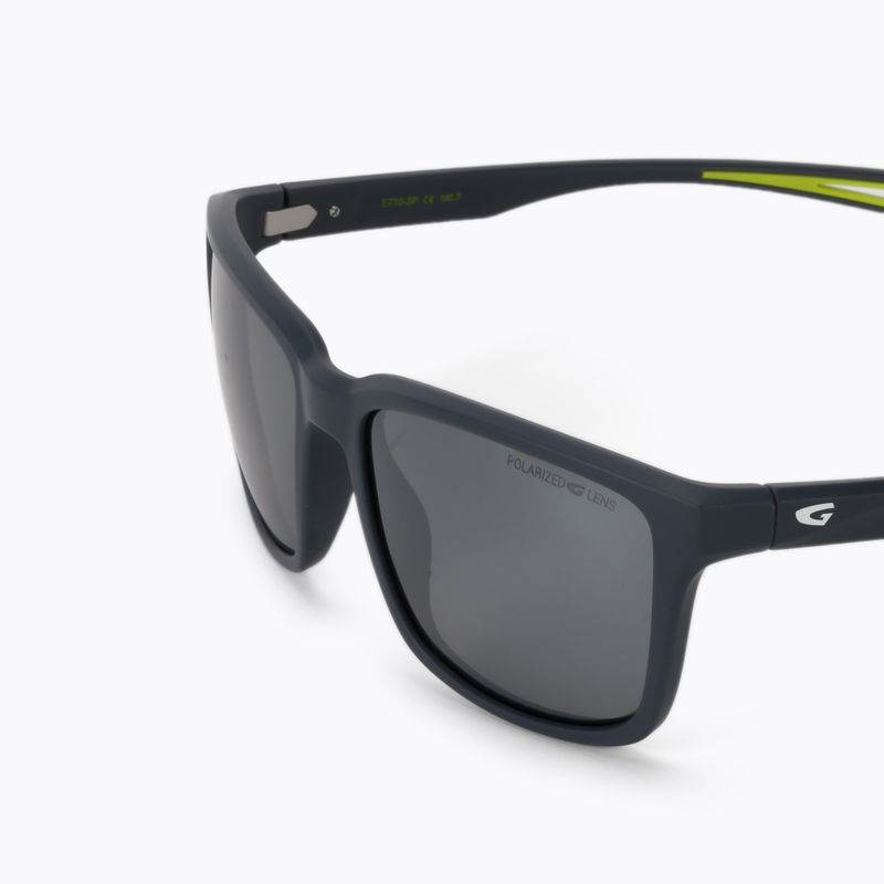 Occhiali da sole GOG Ciro grigio opaco/verde/argento a specchio 5